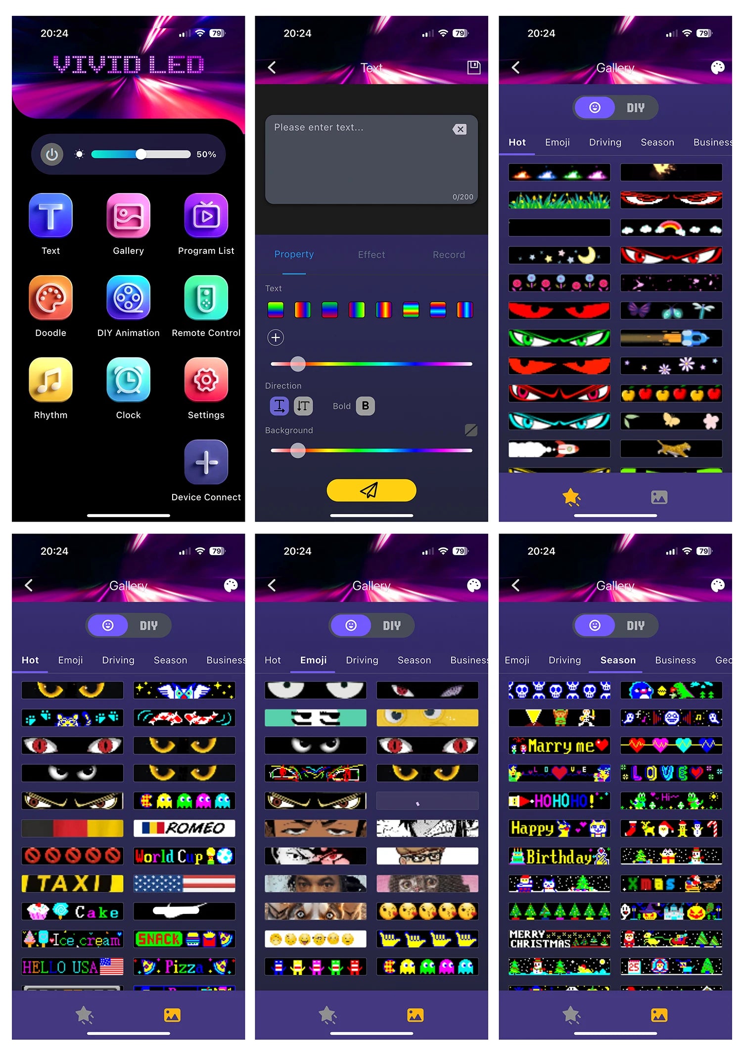 NexoMatrix™ - Pannello LED Smart Programmabile (RGB & Bluetooth Control).