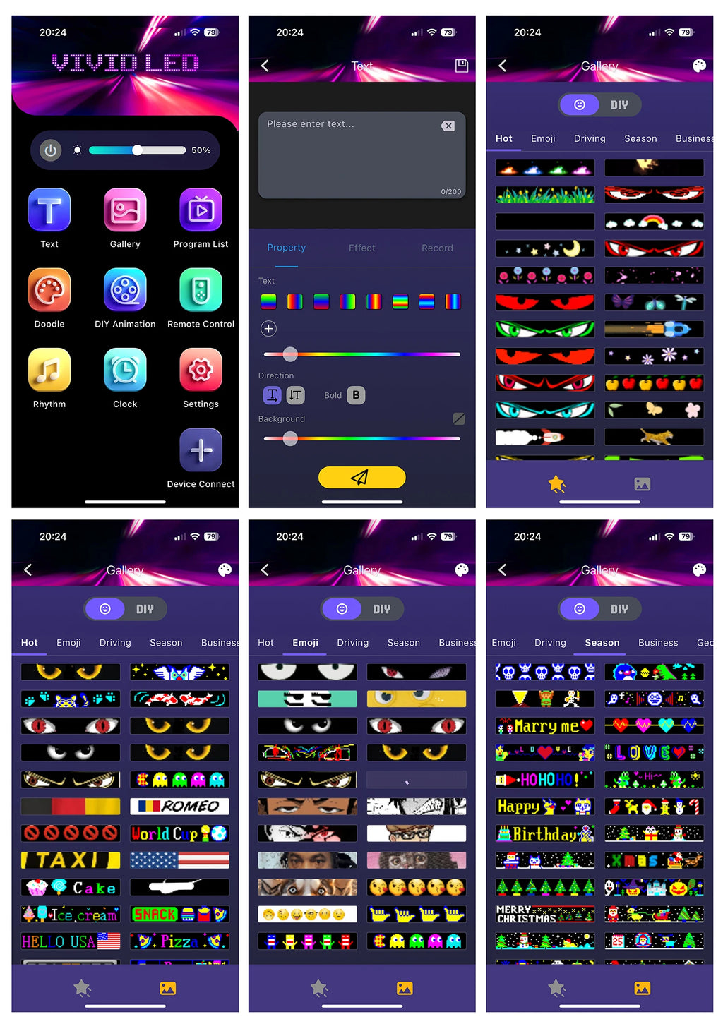 NexoMatrix™ - Pannello LED Smart Programmabile (RGB & Bluetooth Control).